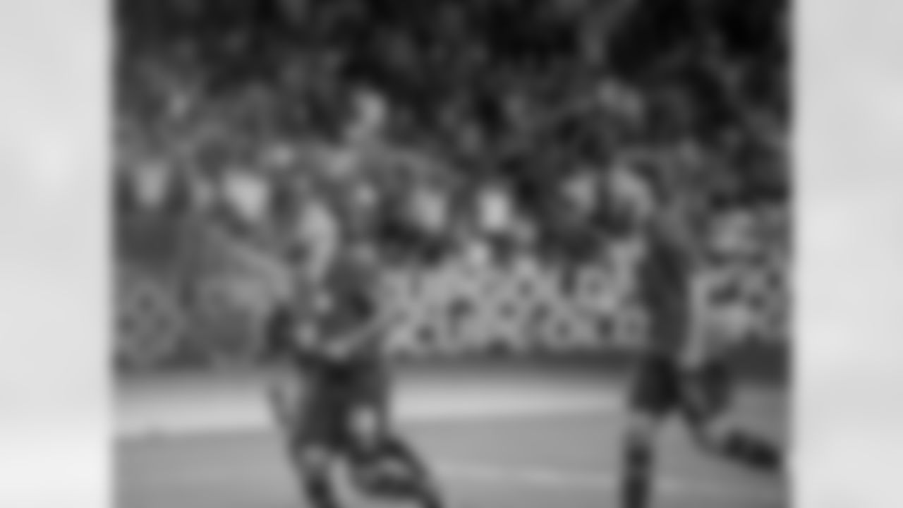A June 25, 2023 image from the Gold Cup Soccer match featuring Mexico vs. Honduras at NRG Stadium in Houston, TX.