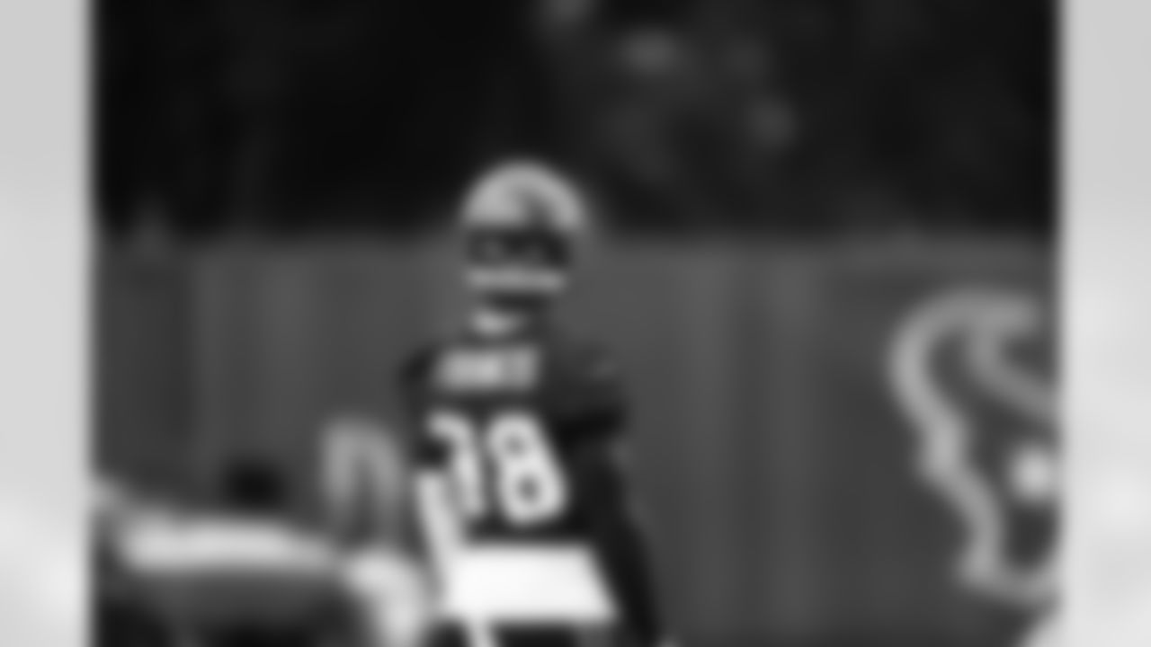 An October 25th, 2023 image from the Regular Season Practice at NRG Stadium in Houston, TX.