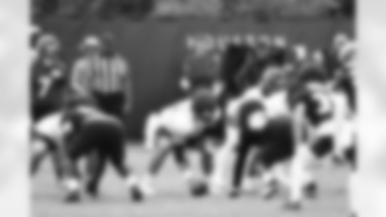 An October 25th, 2023 image from the Regular Season Practice at NRG Stadium in Houston, TX.