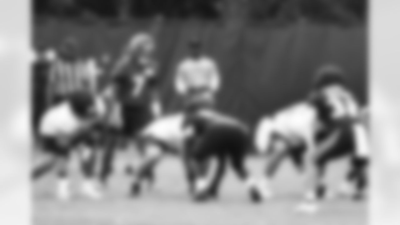 An October 25th, 2023 image from the Regular Season Practice at NRG Stadium in Houston, TX.