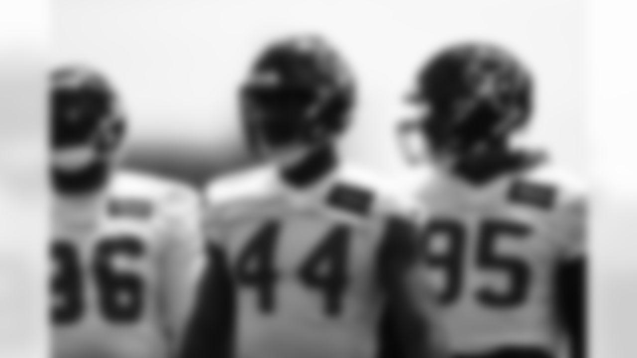 An image from the April 26, 2022 minicamp practice at NRG Stadium in Houston, TX.