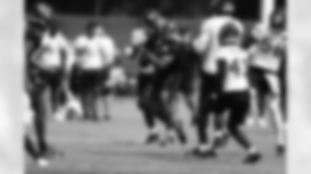 An image from the June 14, 2023 Minicamp practice at NRG Stadium in Houston, TX.