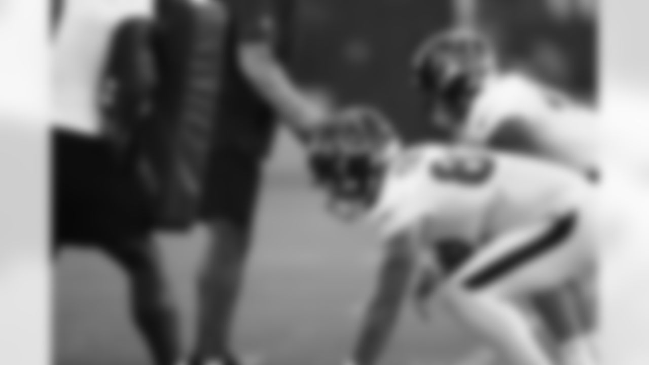 An October 25th, 2023 image from the Regular Season Practice at NRG Stadium in Houston, TX.
