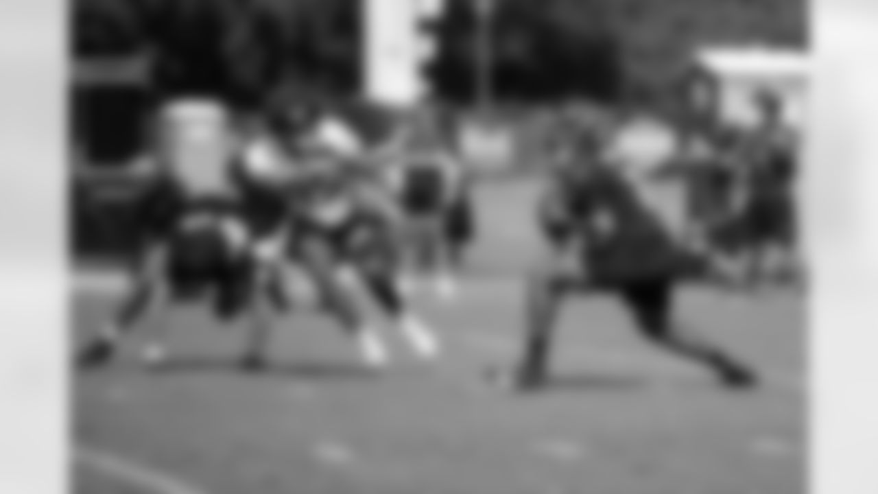 A July 30, 2023 image from the Training Camp Practice 4 in Houston, TX.