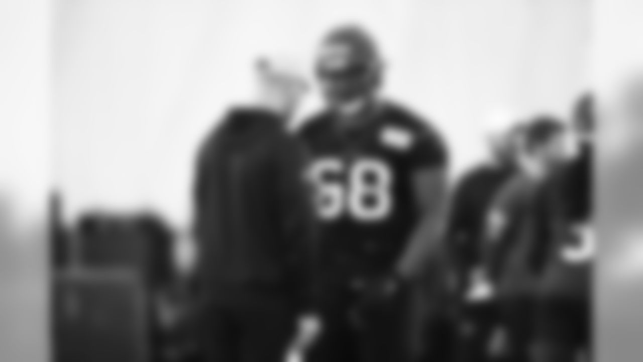 An image from the May 10, 2019 Rookie Mini Camp offseason practice.