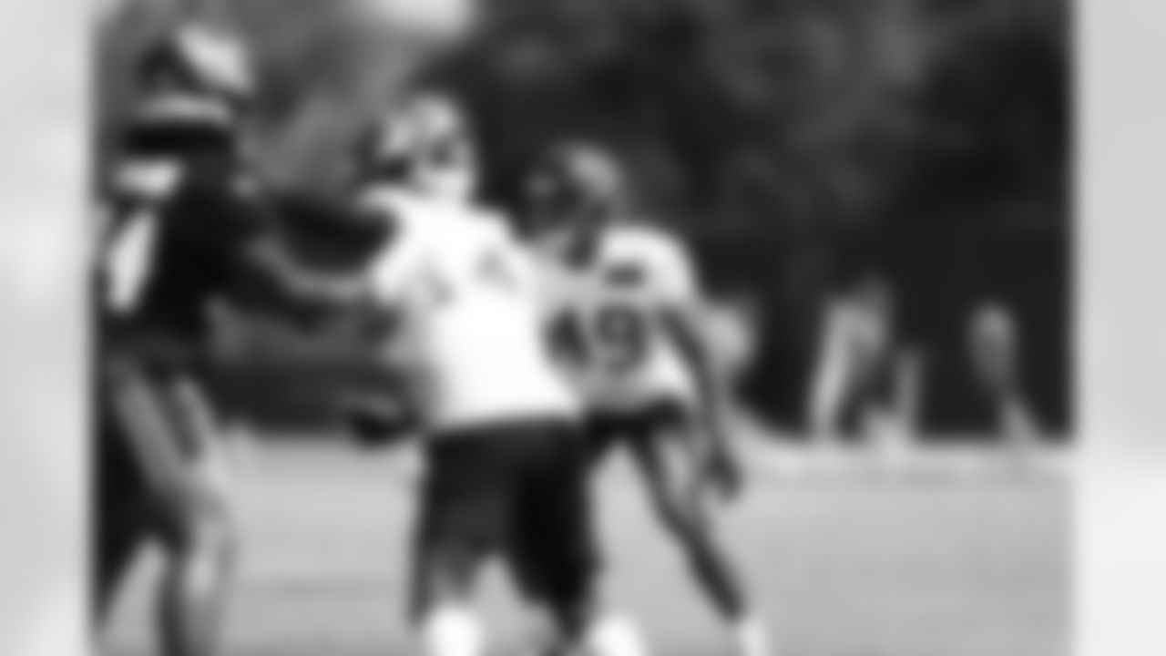 An image from the June 14, 2023 Minicamp practice at NRG Stadium in Houston, TX.