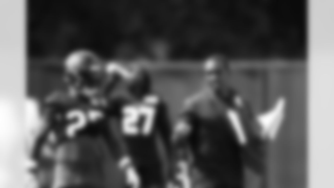 An October 25th, 2023 image from the Regular Season Practice at NRG Stadium in Houston, TX.