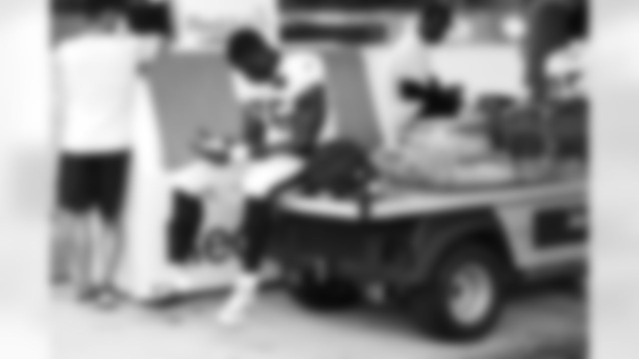 An August 1, 2023 image from the Training Camp Practice 6 at NRG Stadium in Houston, TX.