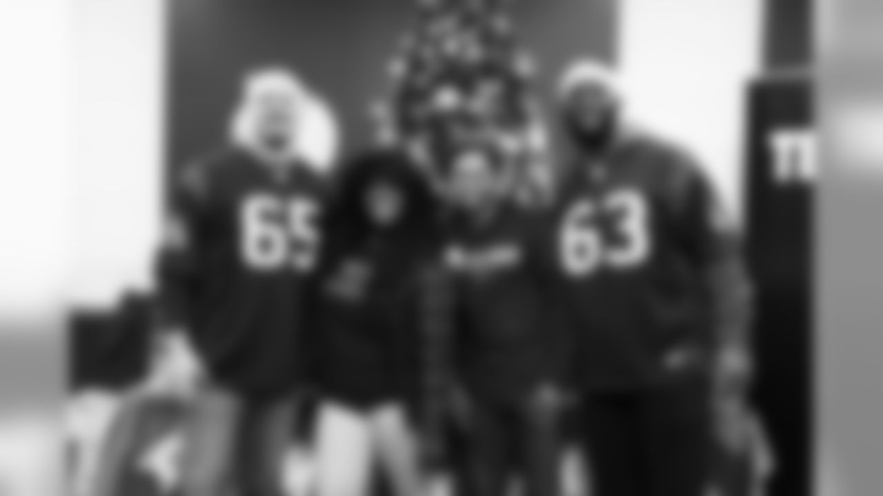 An image from the Dec. 10, 2019 Houston Texans Teen Club holiday party.