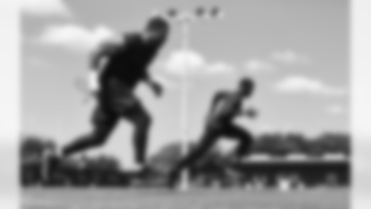 An image from the Aug. 25, 2020 Houston Texans training camp practice.