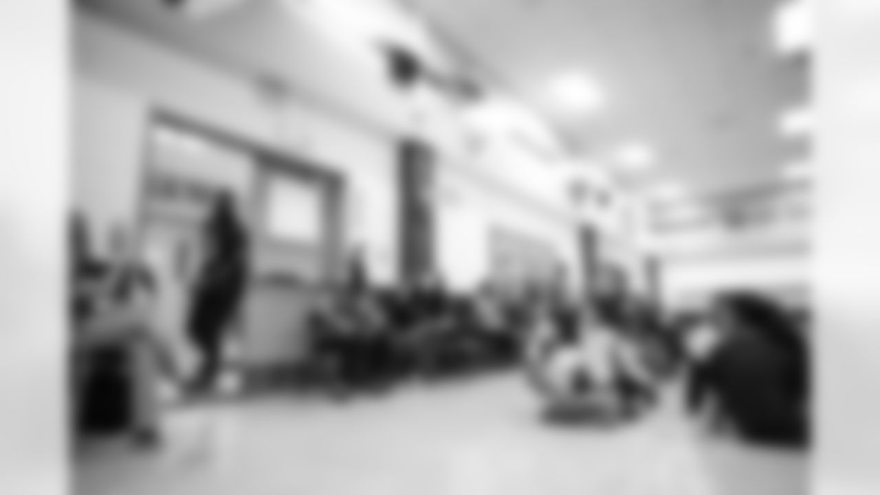An image from the TORO Takes the Bull out of Bullying event at Browning Elementary School in Houston, Texas, on Oct. 19, 2021.