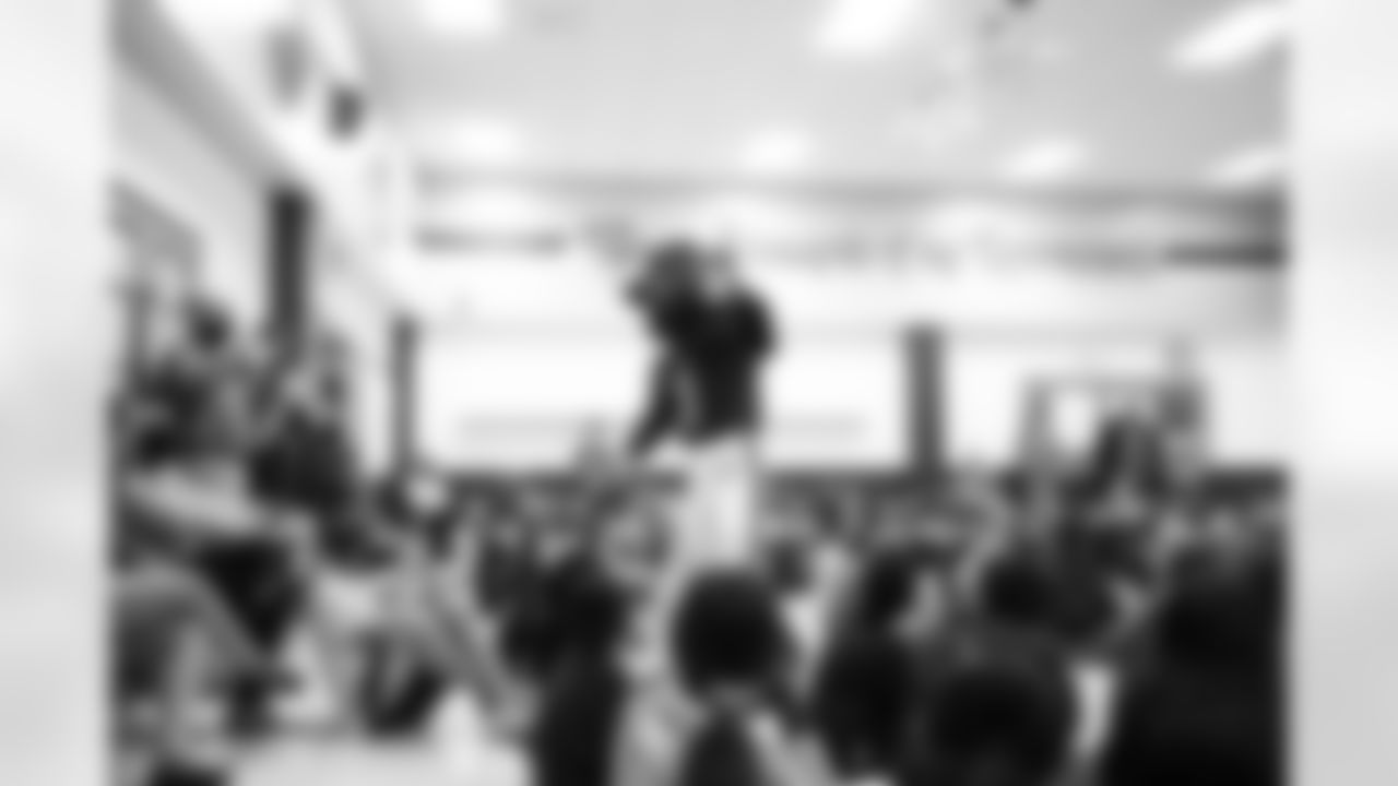 An image from the TORO Takes the Bull out of Bullying event at Browning Elementary School in Houston, Texas, on Oct. 19, 2021.