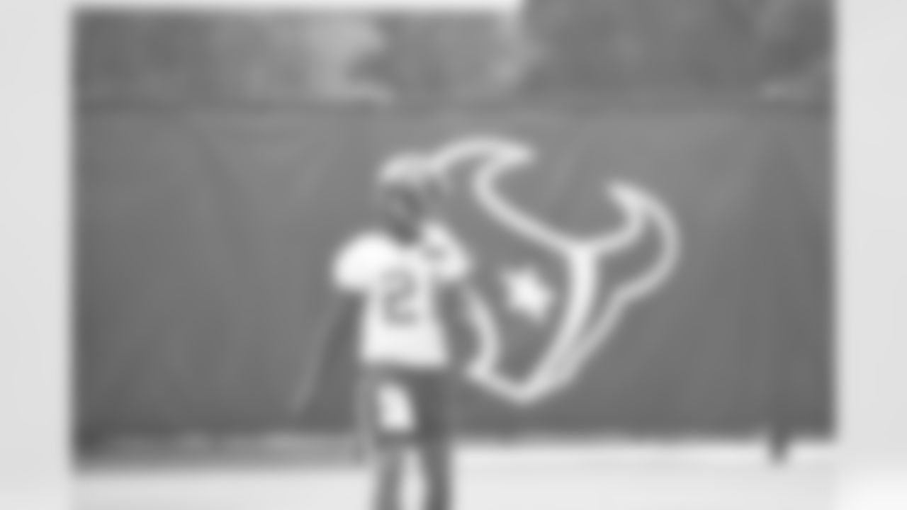 An October 4, 2023 image from the regular season practice at NRG Stadium in Houston, TX.