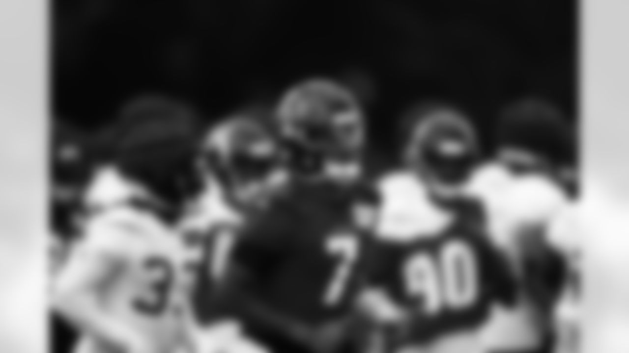 An October 25th, 2023 image from the Regular Season Practice at NRG Stadium in Houston, TX.