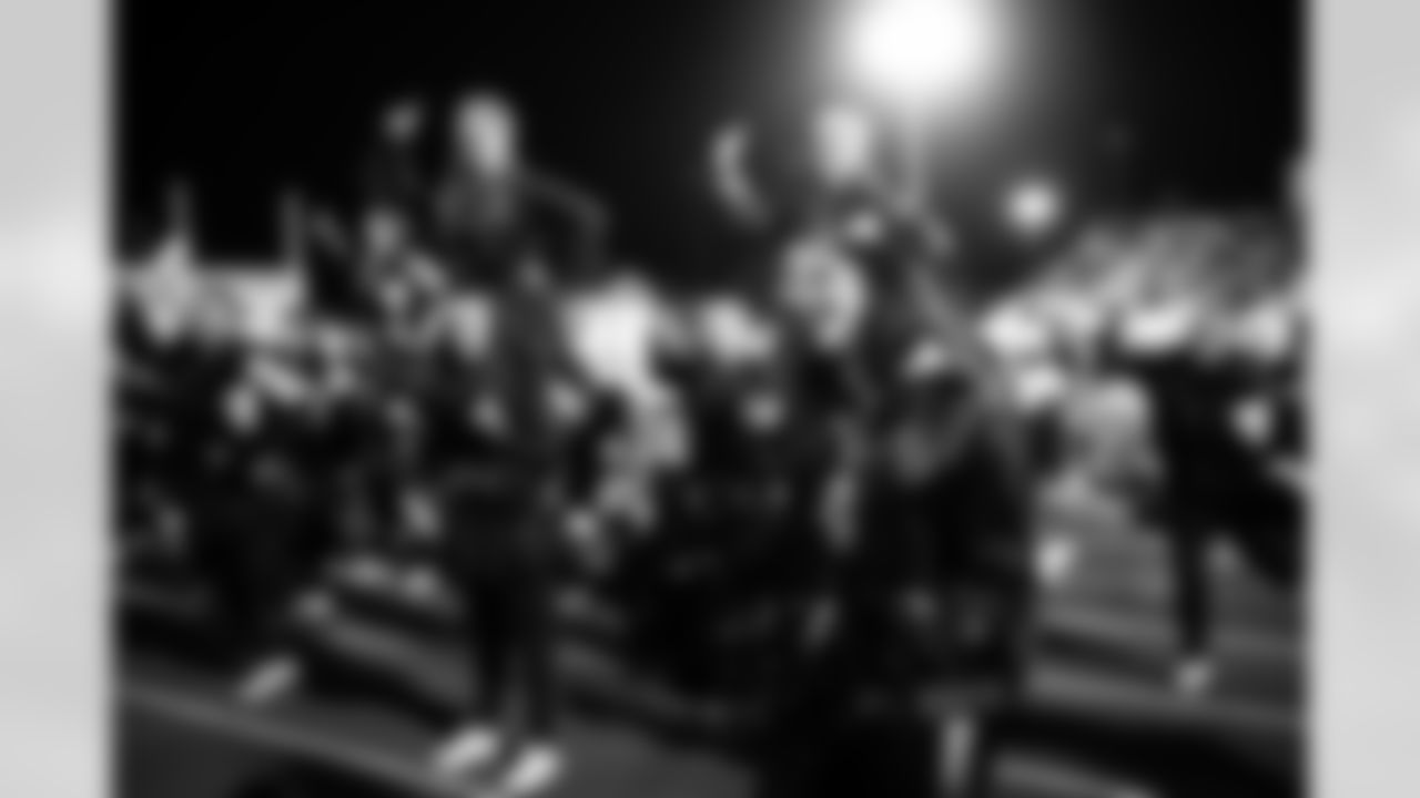 An image from Friday Night Football Voting game in Santa Fe, Texas, on Nov. 5 2021.