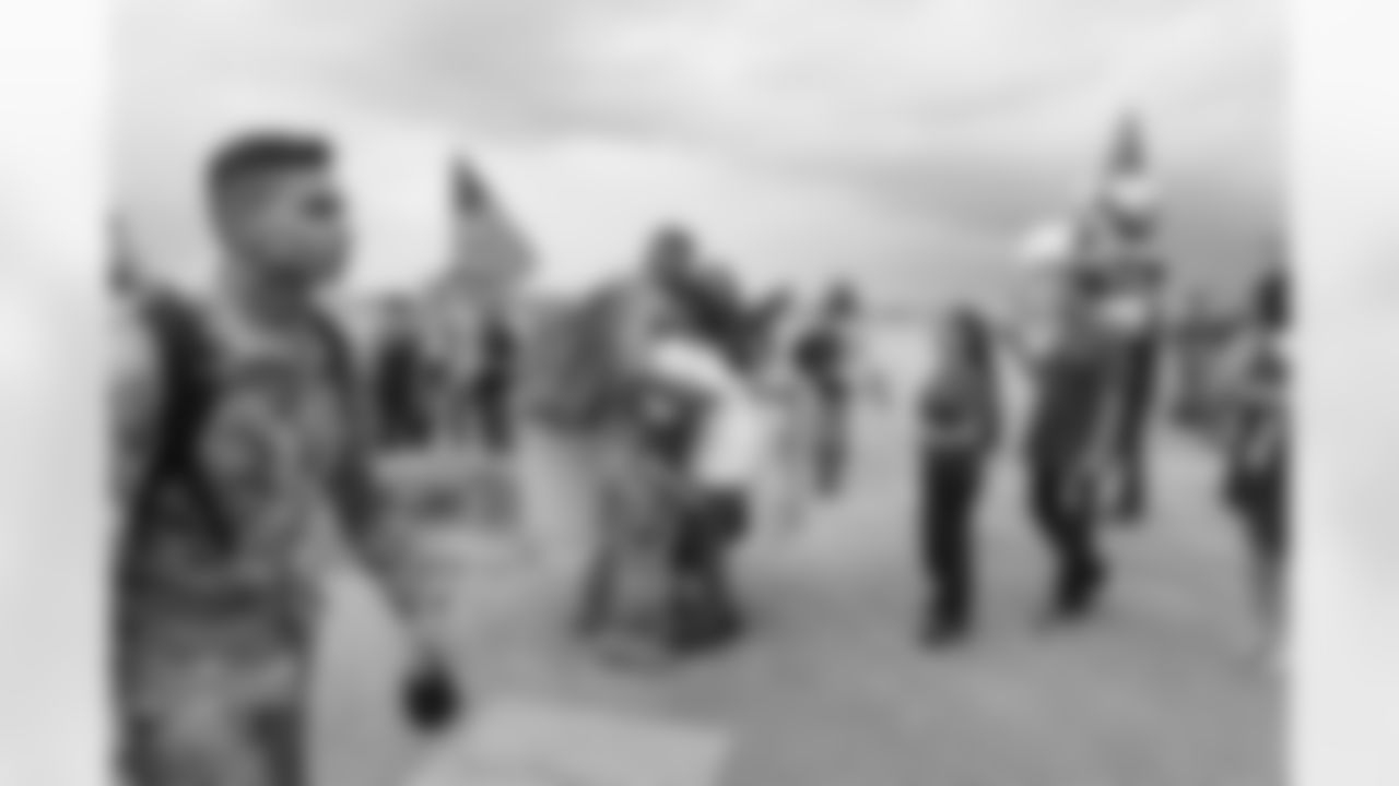 An image from the 133rd Field Artillery Battalion Welcome Home Moment at Hobby Airport in Houston, Texas on Aug.18, 2021.