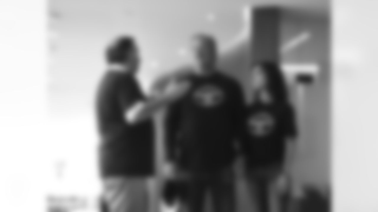An image from the Oct. 6, 2021 Houston Texans Founder's Day at Hope Lodge in Houston, TX.