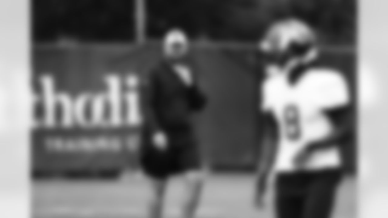 An October 25th, 2023 image from the Regular Season Practice at NRG Stadium in Houston, TX.