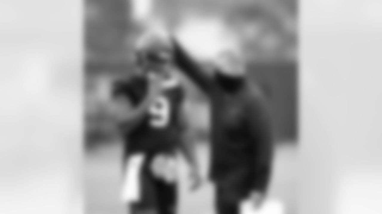 An image from the May 14, 2021 Offseason Practice during the Rookie Mini Camp in Houston, TX.