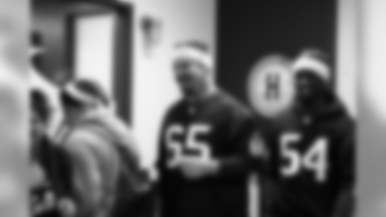 An image from the Dec. 10, 2019 Houston Texans Teen Club holiday party.