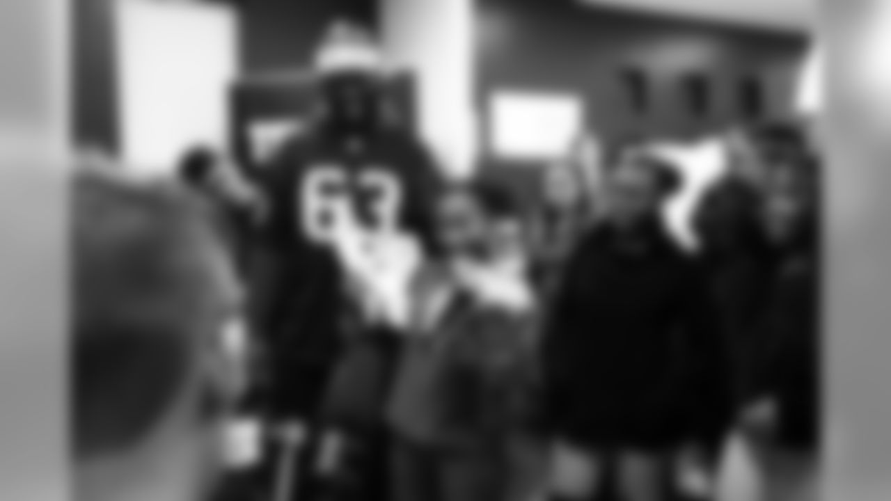 An image from the Dec. 10, 2019 Houston Texans Teen Club holiday party.