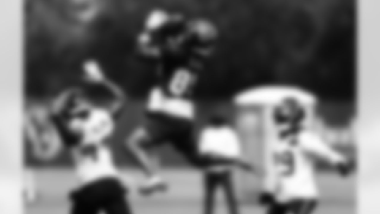 An image from the May 23, 2023 open OTA practice at NRG Stadium in Houston, TX.