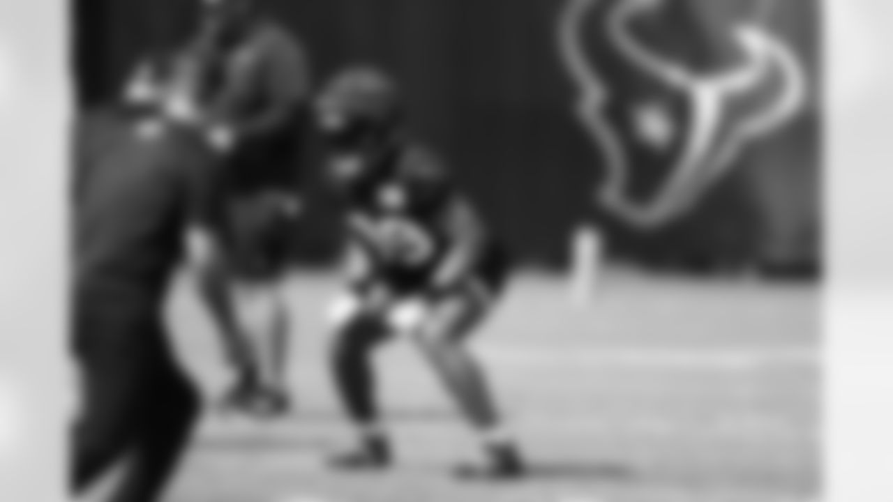 An October 25th, 2023 image from the Regular Season Practice at NRG Stadium in Houston, TX.