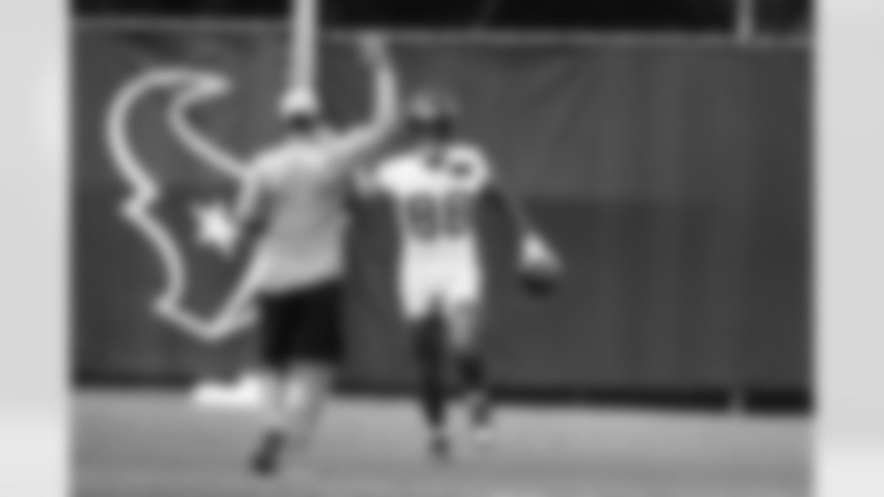 An October 25th, 2023 image from the Regular Season Practice at NRG Stadium in Houston, TX.