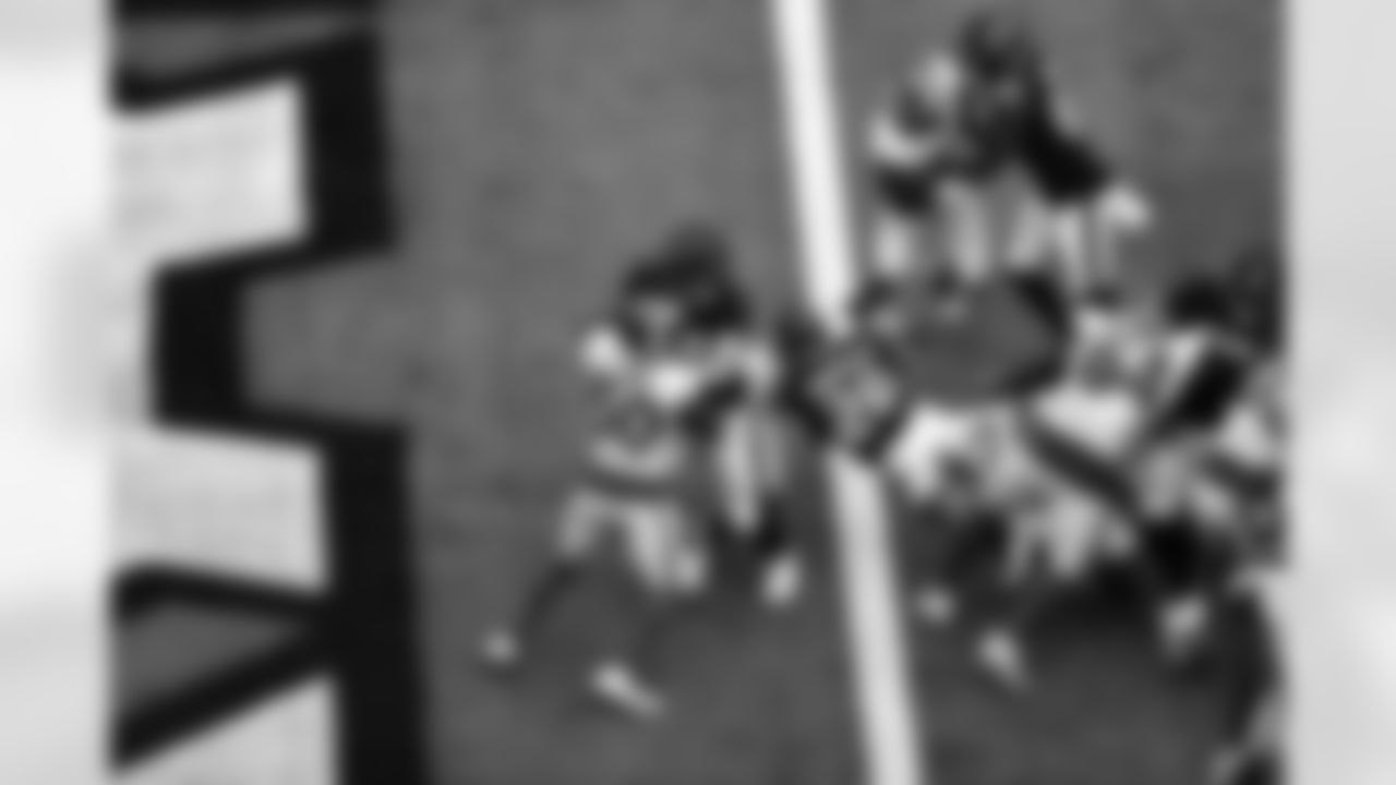 An image from the regular season week 8 game against the Los Angeles Rams at NRG Stadium in Houston, Texas, on Oct. 31, 2021.
