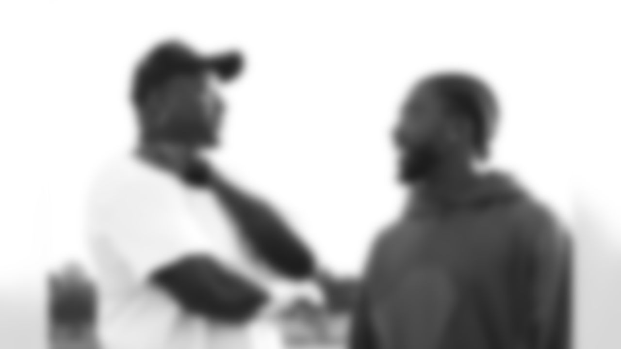 An image from the Laremy and Tyrod Thanksgiving event at NRG Stadium in Houston, TX, on Nov. 23, 2021.