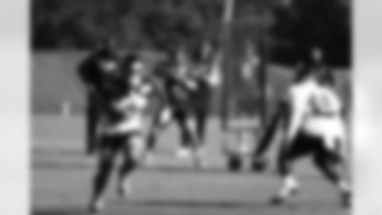 A Nov 23, 2022 image from the Regular Season practice at NRG Stadium in Houston, TX.