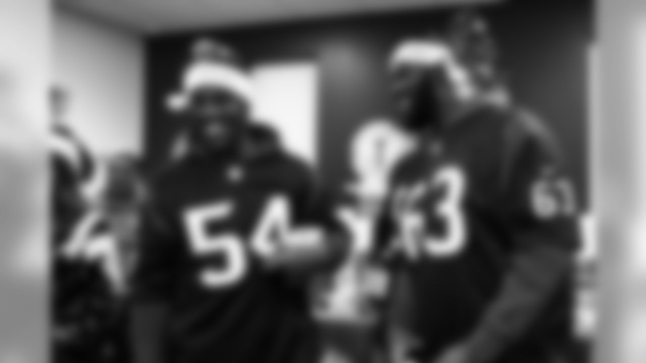 An image from the Dec. 10, 2019 Houston Texans Teen Club holiday party.