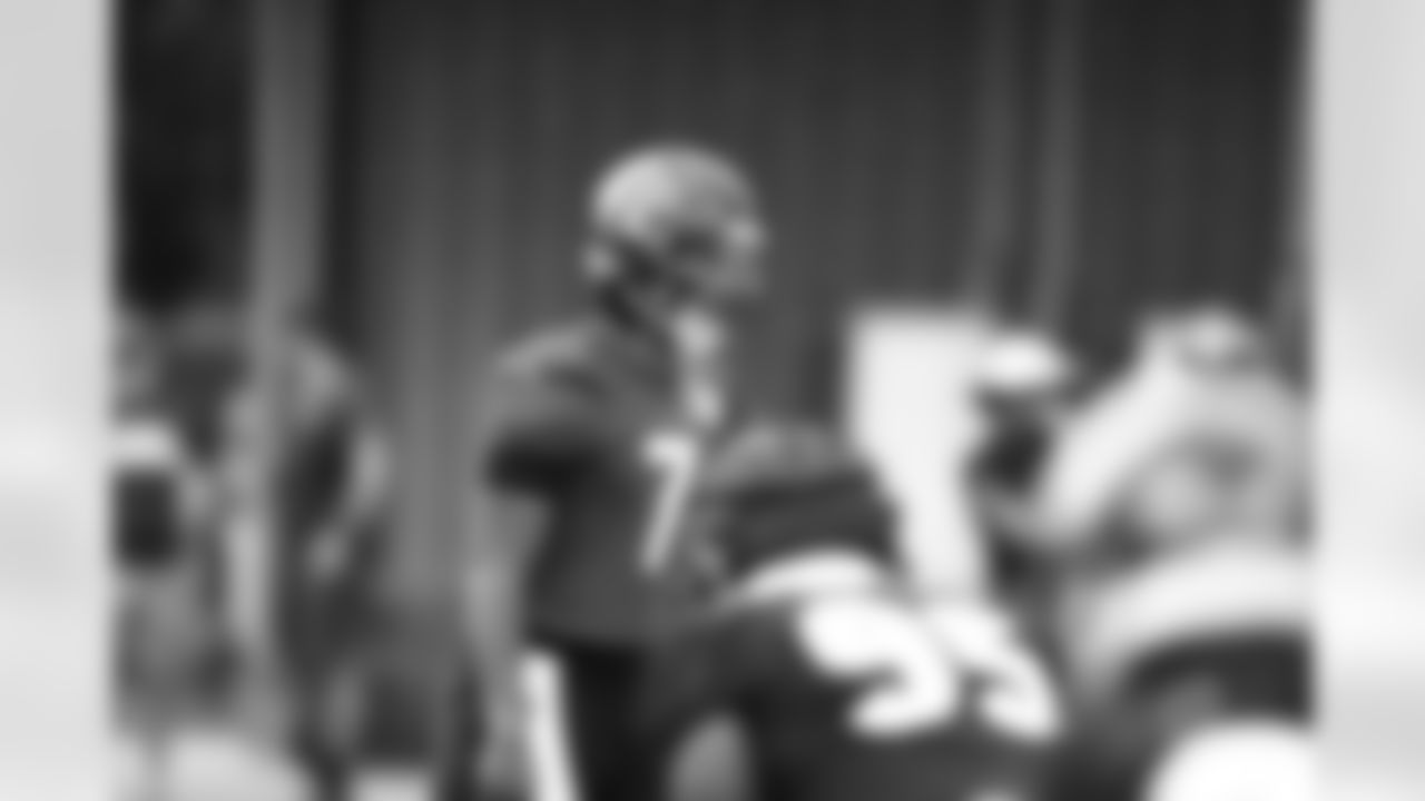 An October 25th, 2023 image from the Regular Season Practice at NRG Stadium in Houston, TX.