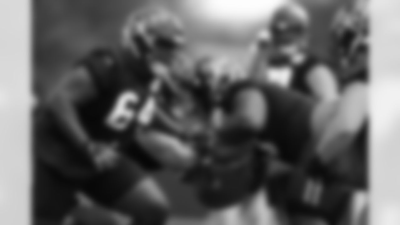 An image from the April 26, 2022 minicamp practice at NRG Stadium in Houston, TX.