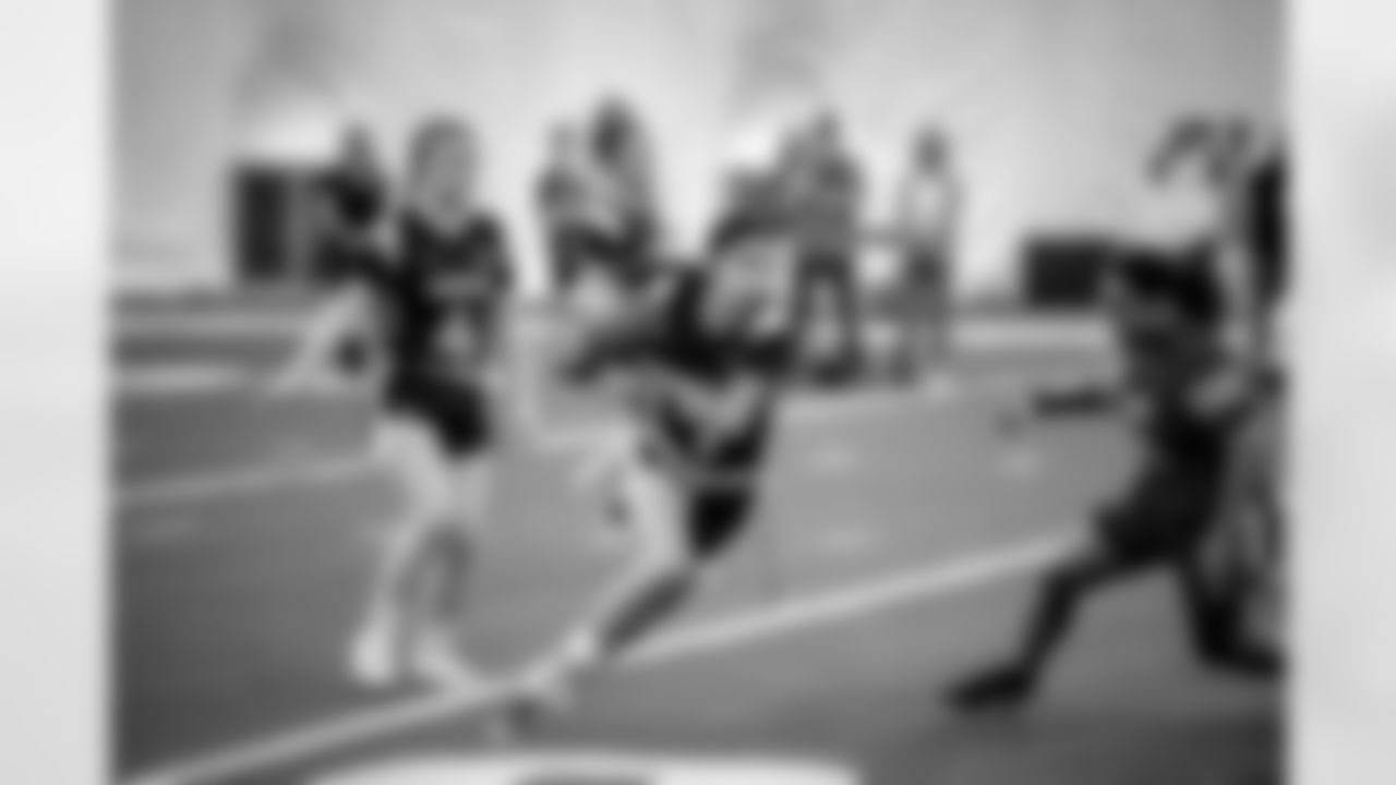 An image from the May 21, 2023 Girls Flag Football Championship.