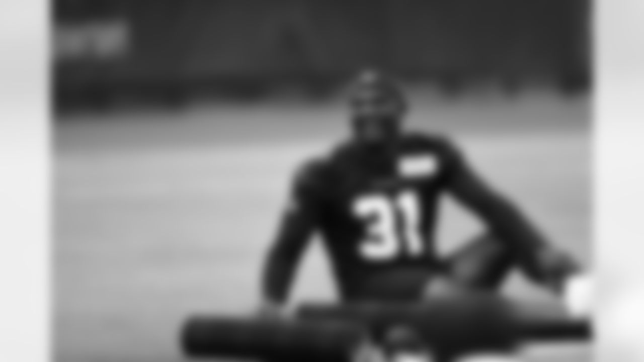 An image from the May 13, 2022 Houston Texans Rookie Minicamp at NRG Stadium in Houston, TX.