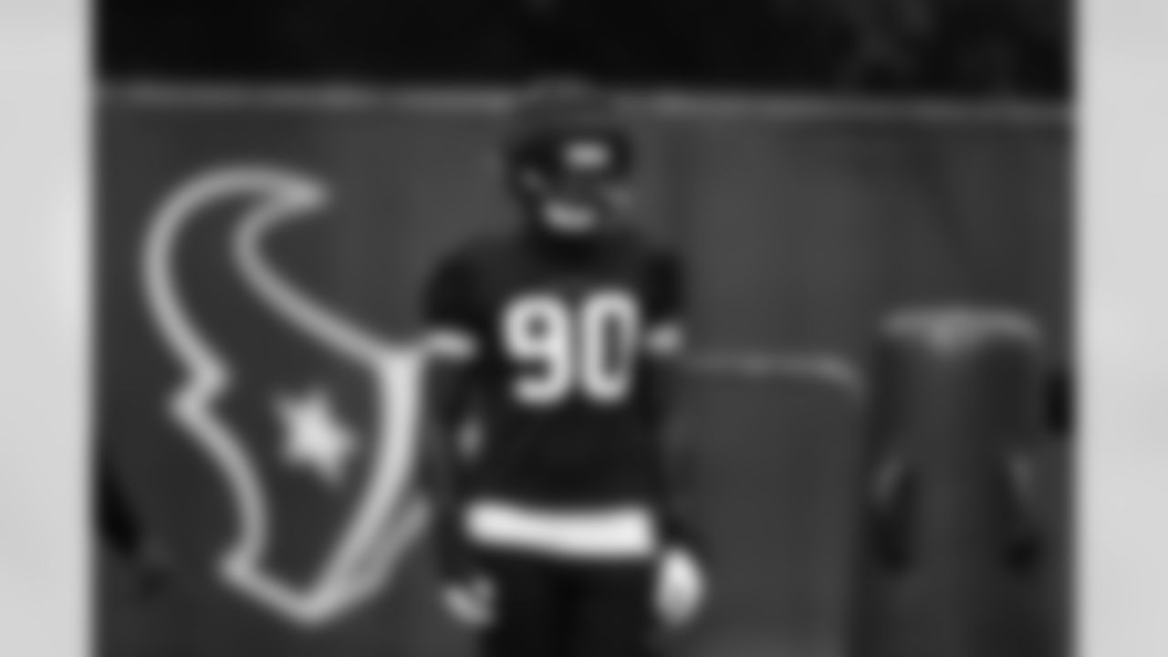 An October 25th, 2023 image from the Regular Season Practice at NRG Stadium in Houston, TX.