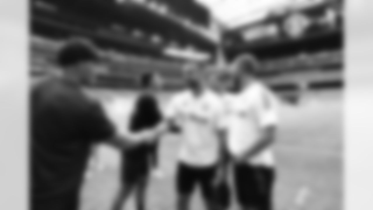 A July 27, 2023 image from the Manchester United Jersey Swap at NRG Stadium in Houston, TX.