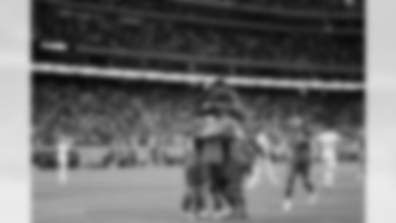 A June 25, 2023 image from the Gold Cup Soccer match featuring Mexico vs. Honduras at NRG Stadium in Houston, TX.