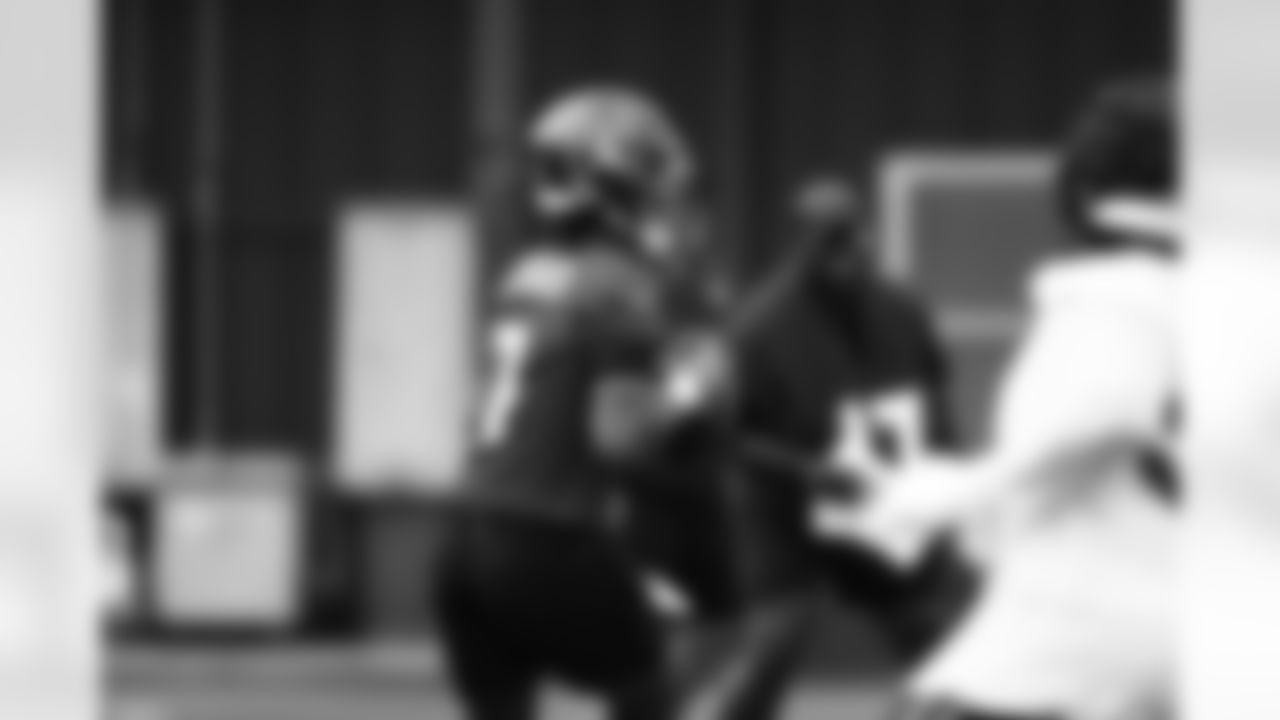 An October 4, 2023 image from the regular season practice at NRG Stadium in Houston, TX.