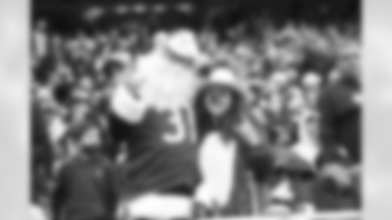 An image from the regular season week 14 game against the Seattle Seahawks at NRG Stadium in Houston, Texas, on Dec. 12, 2021.
