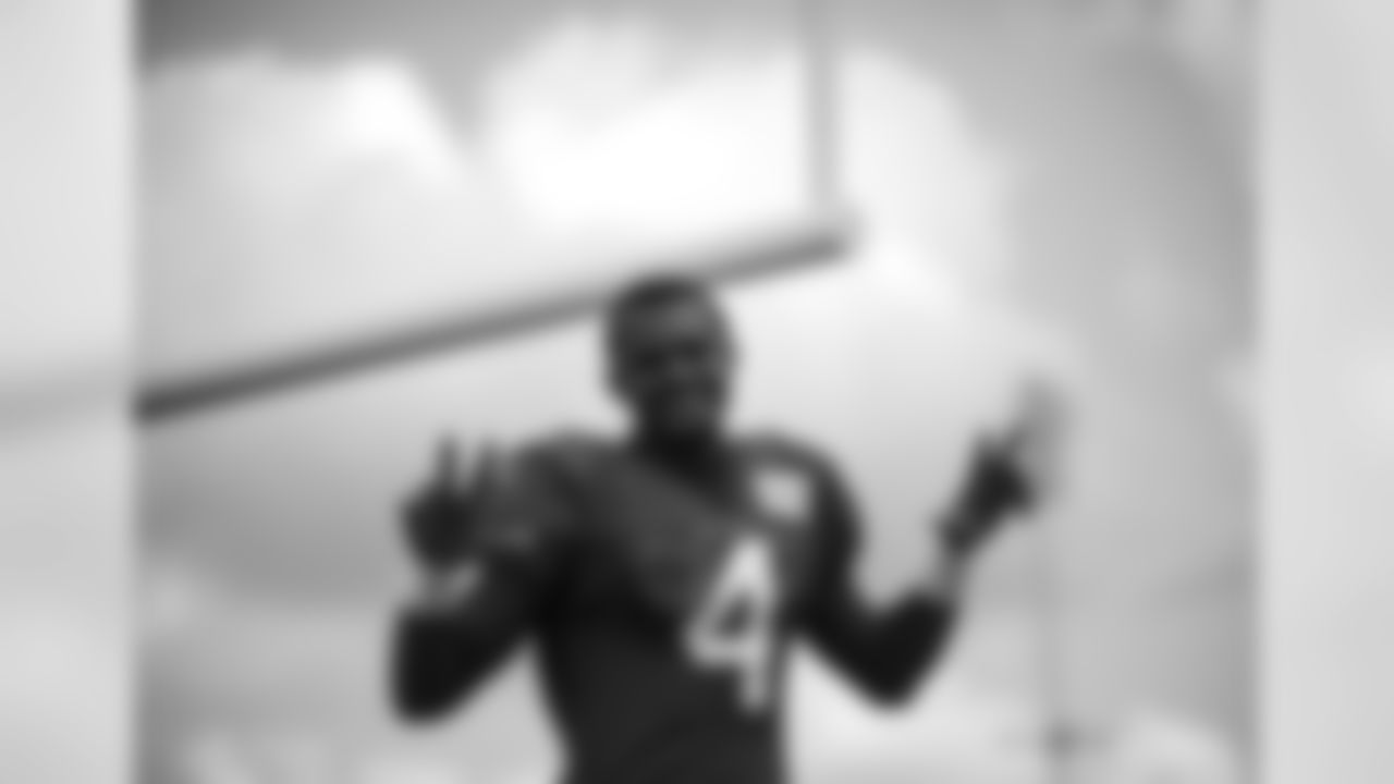 An image from the July 31, 2019 training camp practice at the Houston Methodist Training Center.