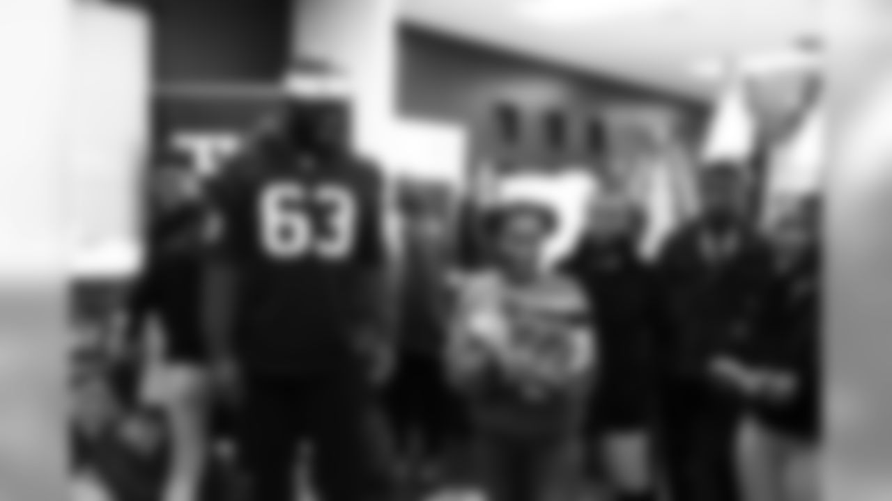 An image from the Dec. 10, 2019 Houston Texans Teen Club holiday party.
