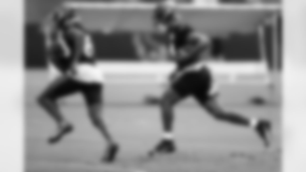 An October 4, 2023 image from the regular season practice at NRG Stadium in Houston, TX.
