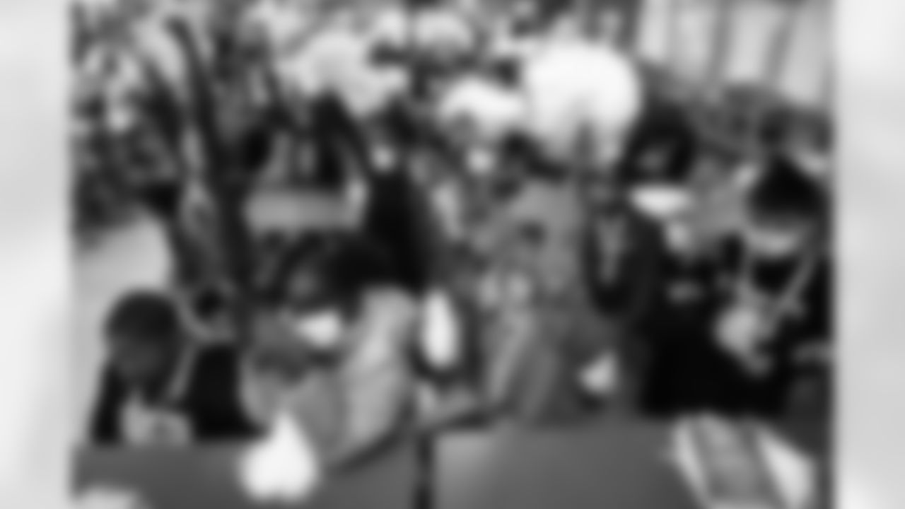 An image from the Oct. 19, 2021 Huddle Against Hunger event at J. Ruth Smith Elementary School in Houston, TX.