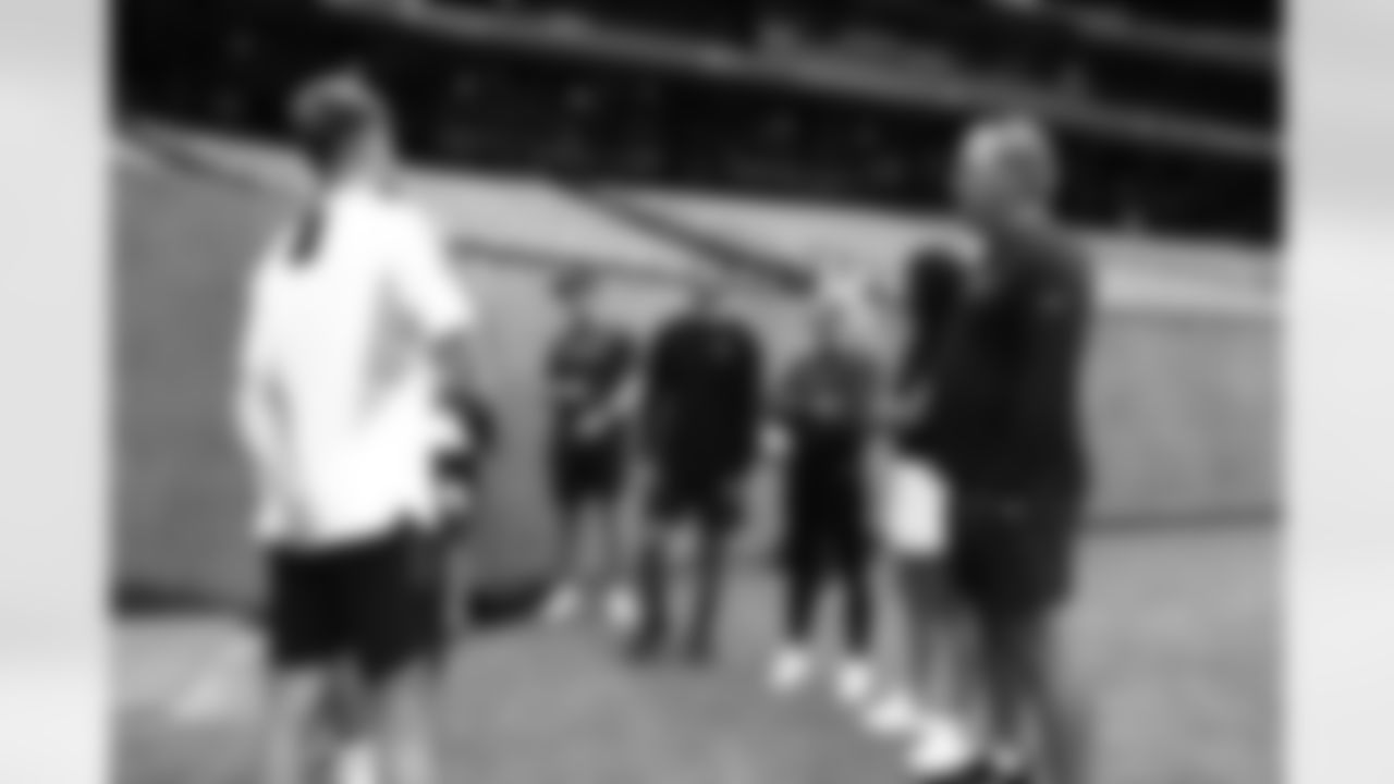 A July 27, 2023 image from the Manchester United Jersey Swap at NRG Stadium in Houston, TX.