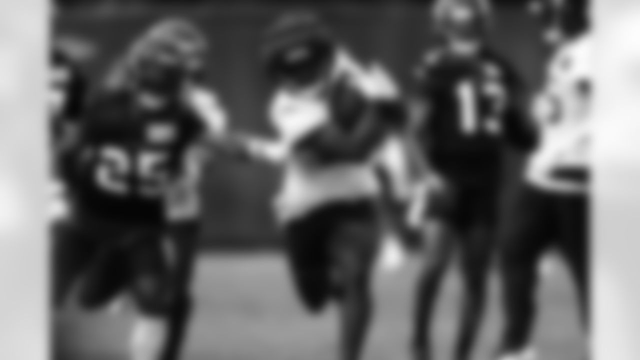 An October 25th, 2023 image from the Regular Season Practice at NRG Stadium in Houston, TX.