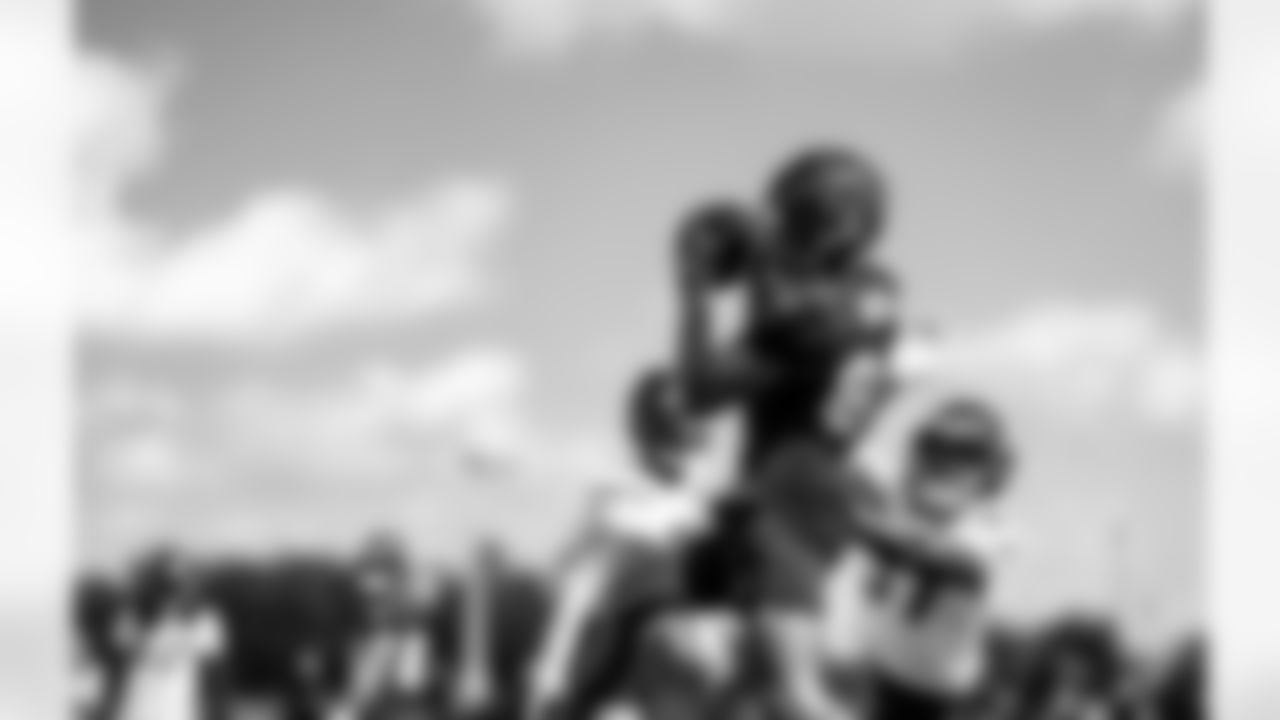 An image from the June 13, 2023 Minicamp practice at NRG Stadium in Houston, TX.