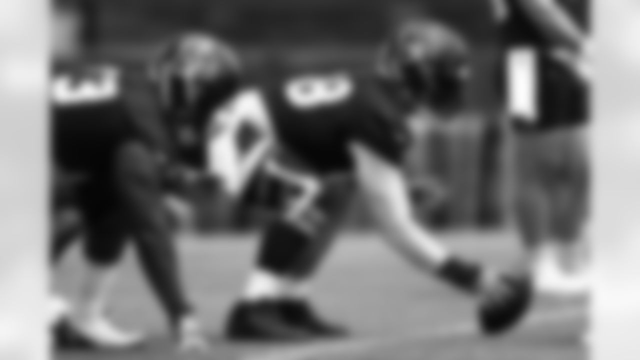 An image from the April 26, 2022 minicamp practice at NRG Stadium in Houston, TX.