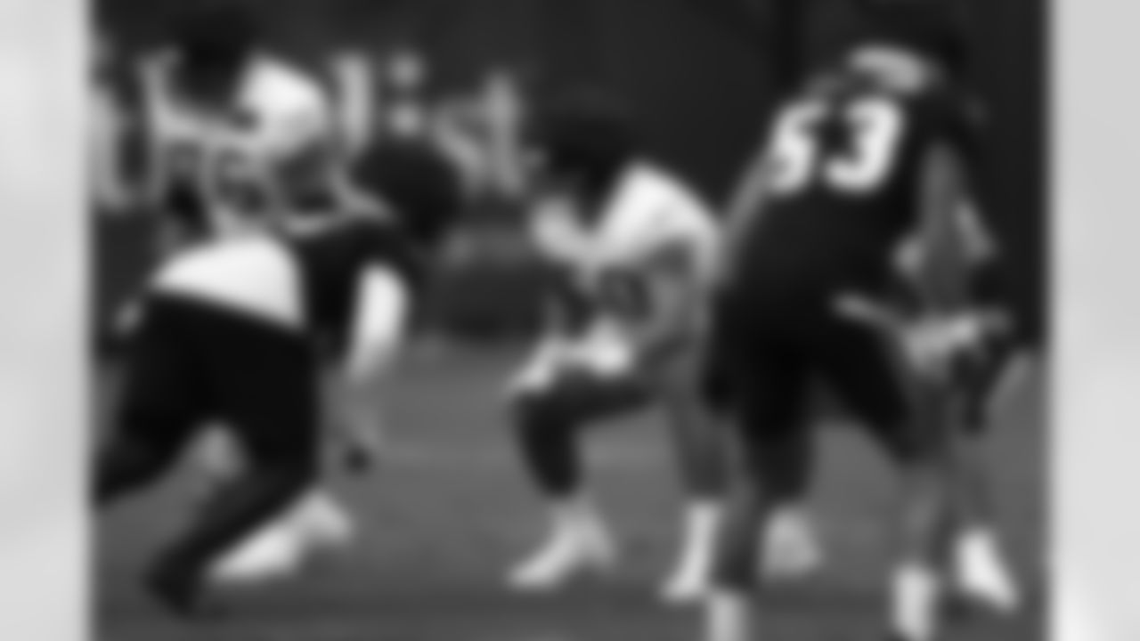 An October 25th, 2023 image from the Regular Season Practice at NRG Stadium in Houston, TX.
